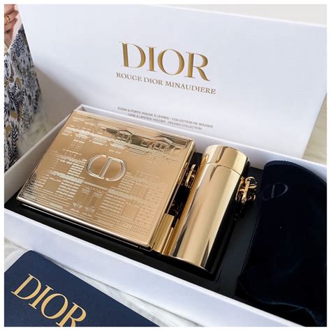 dior minaudière rouge dior limited edition set